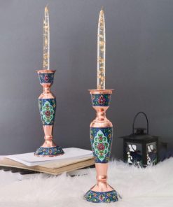 شمعدان مس و پرداز