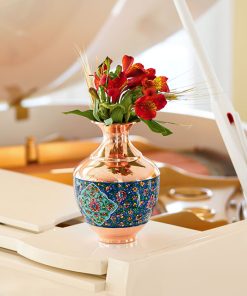 گلدان مس و پرداز